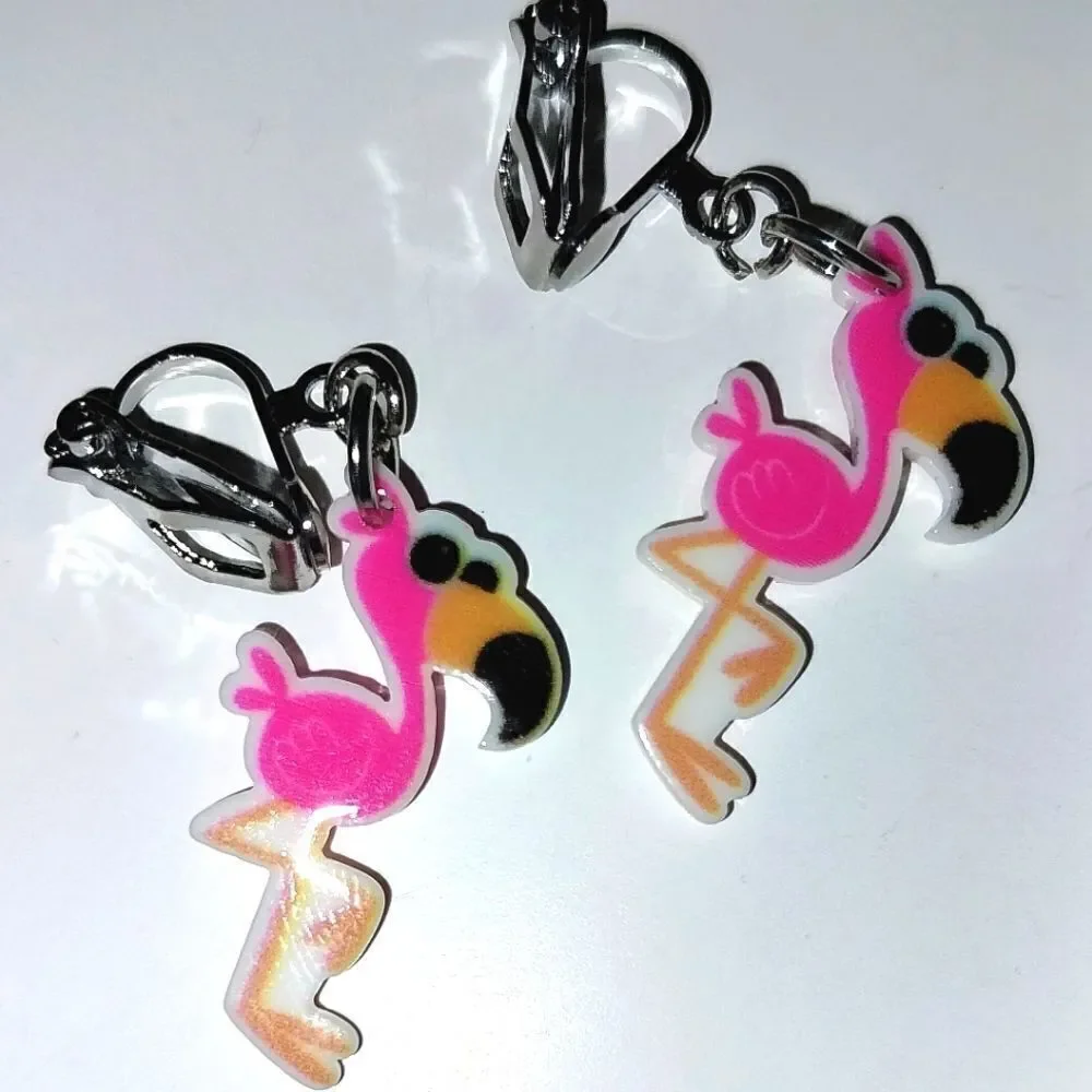 Hand Crafted cute earrings clip